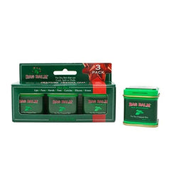 Bag Balm mini tin closeup texture showcases rich balm