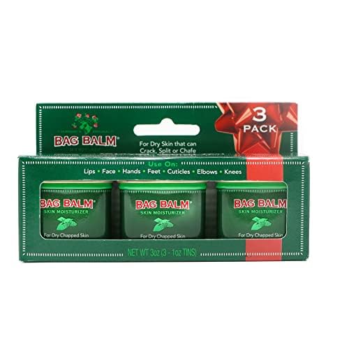 Bag Balm mini tin hand-application demonstrates quick moisturization