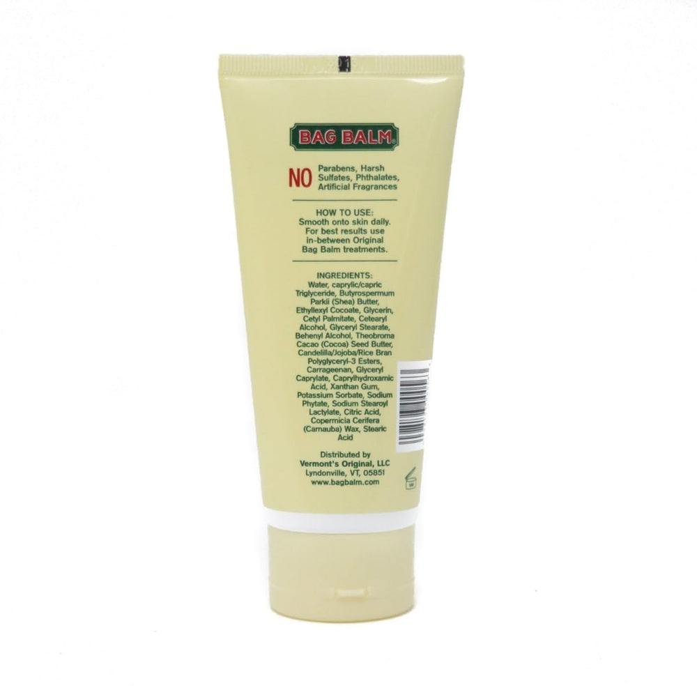 Bag Balm Moistuzing Lotion daily routine setup suggests consistent moisture care.