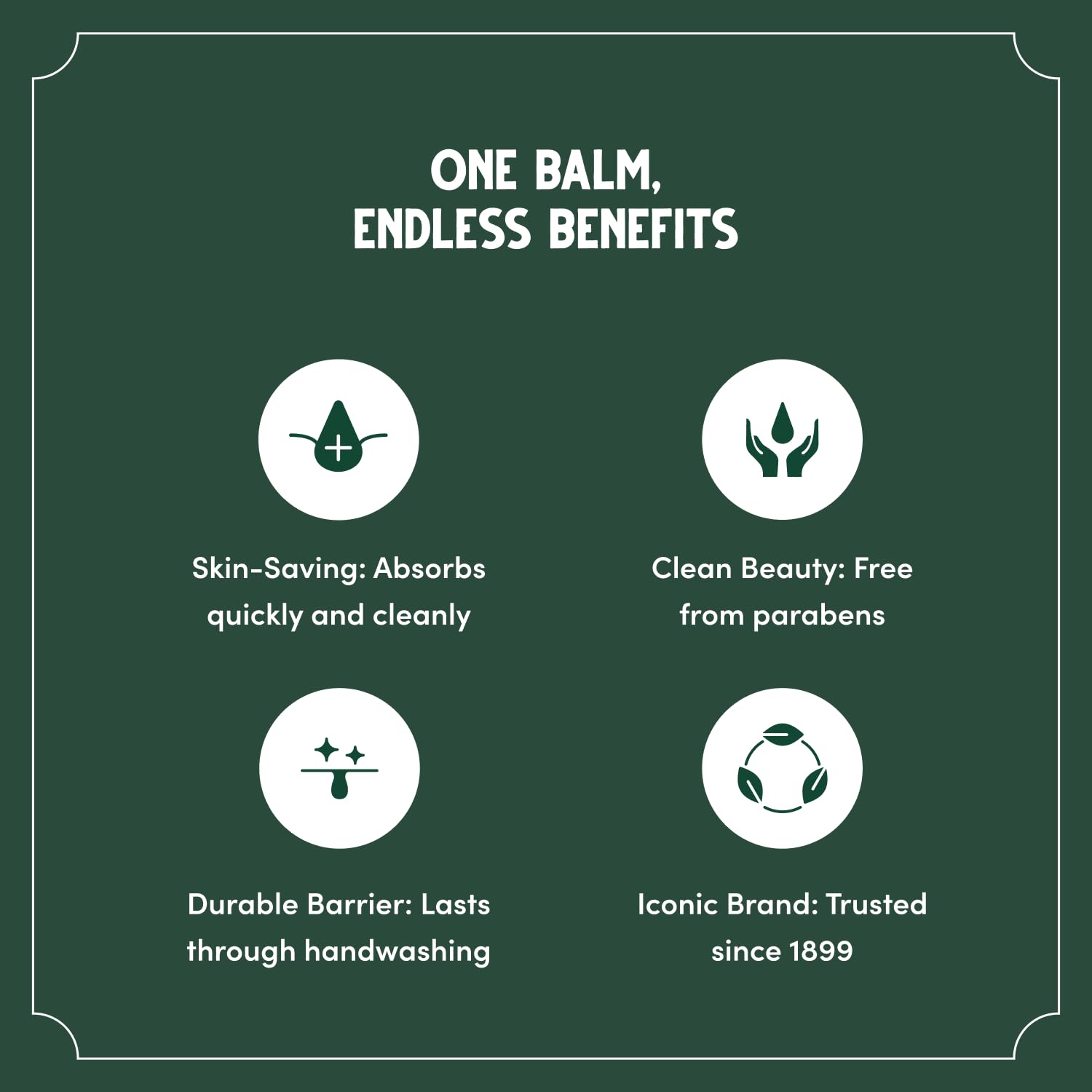 Bag Balm Moistuzing Lotion fragrance-free formula label communicates gentle, fragrance-free care.