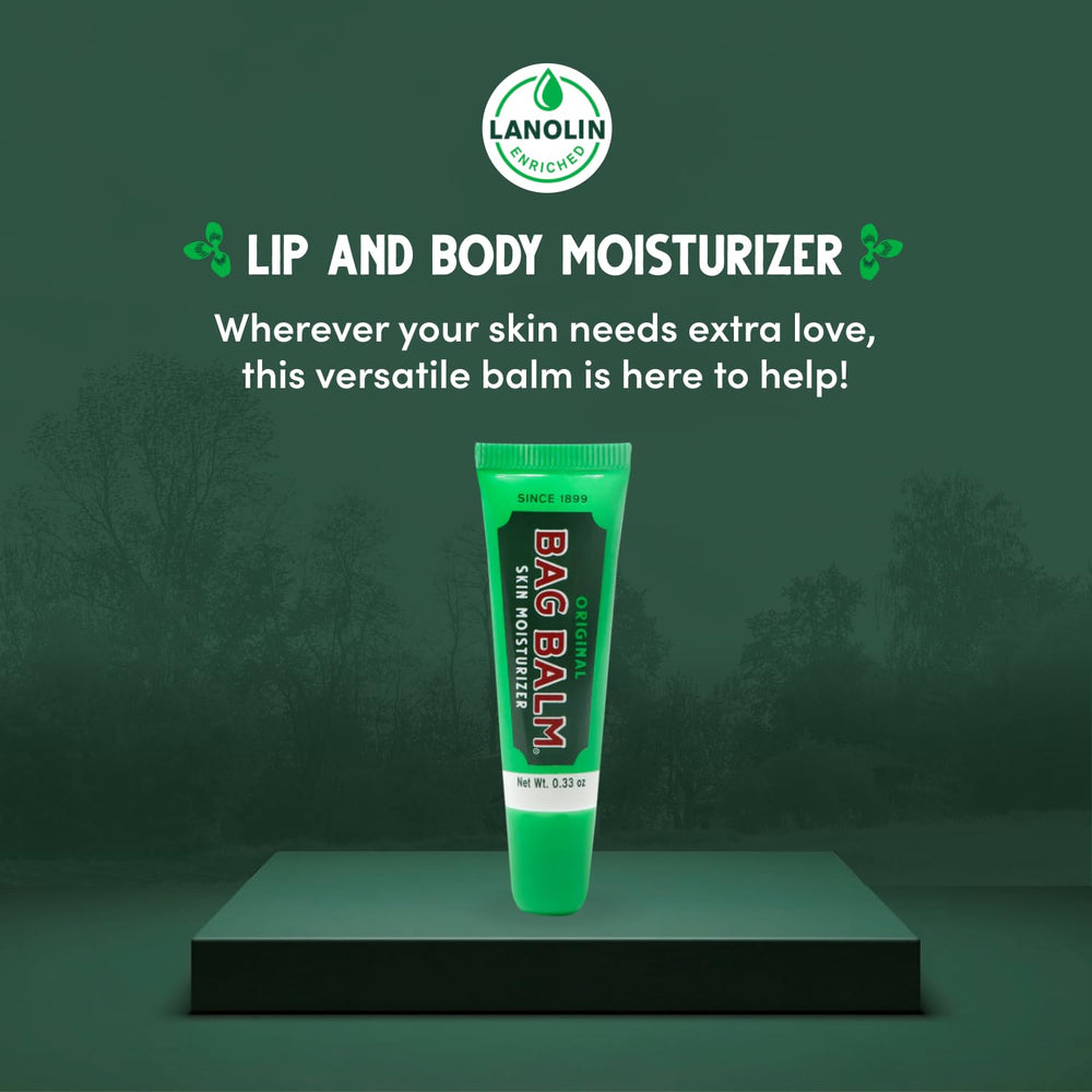 Bag Balm Gift box appearance highlights a fragrance-free, classic care pack.