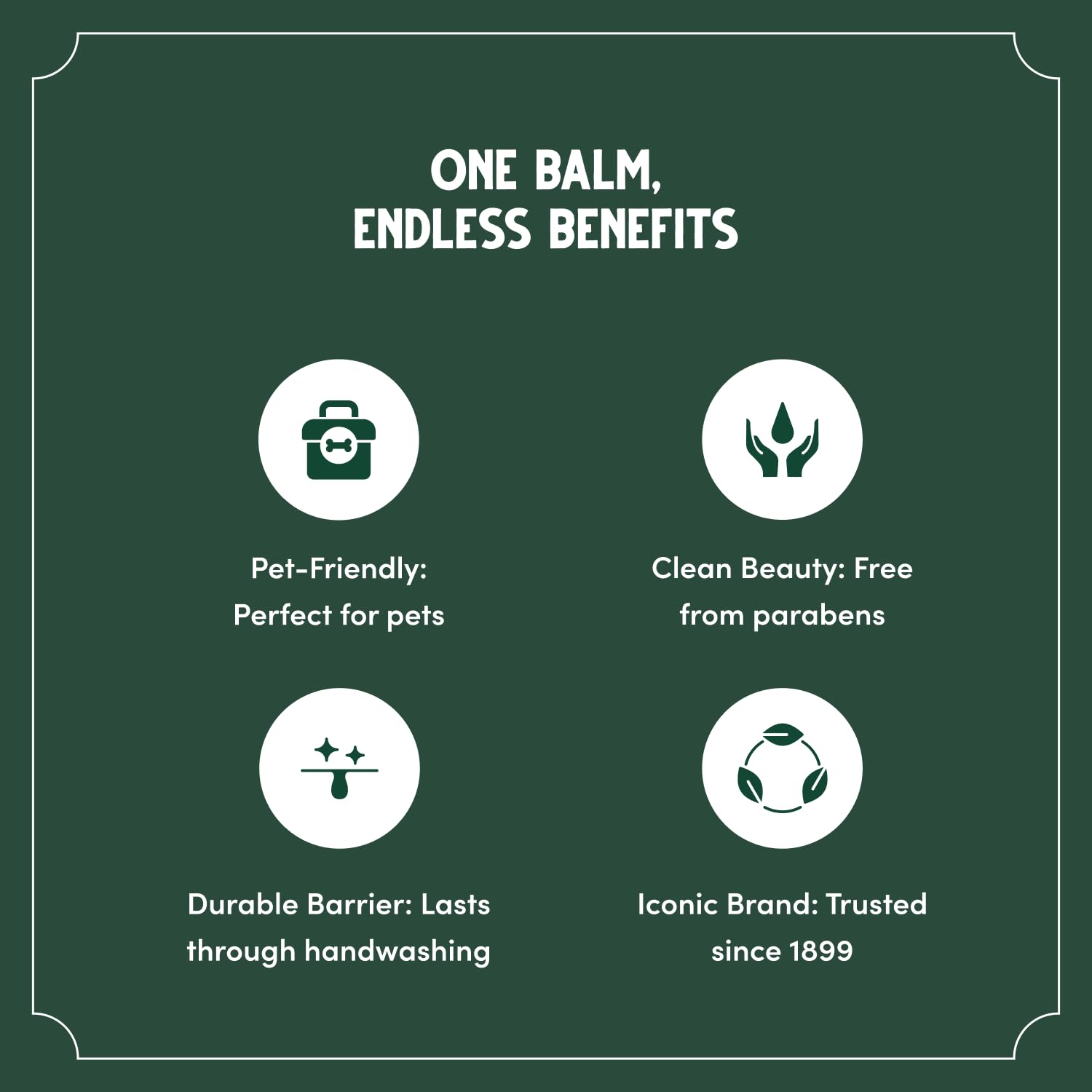 Bag Balm Original paw-nose use safe-care for pets' paws and noses