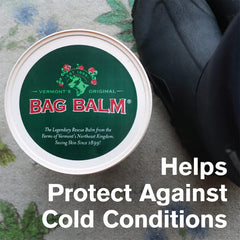 Bag Balm tattoo-care close-up promoting skin softness after care for tattoos.