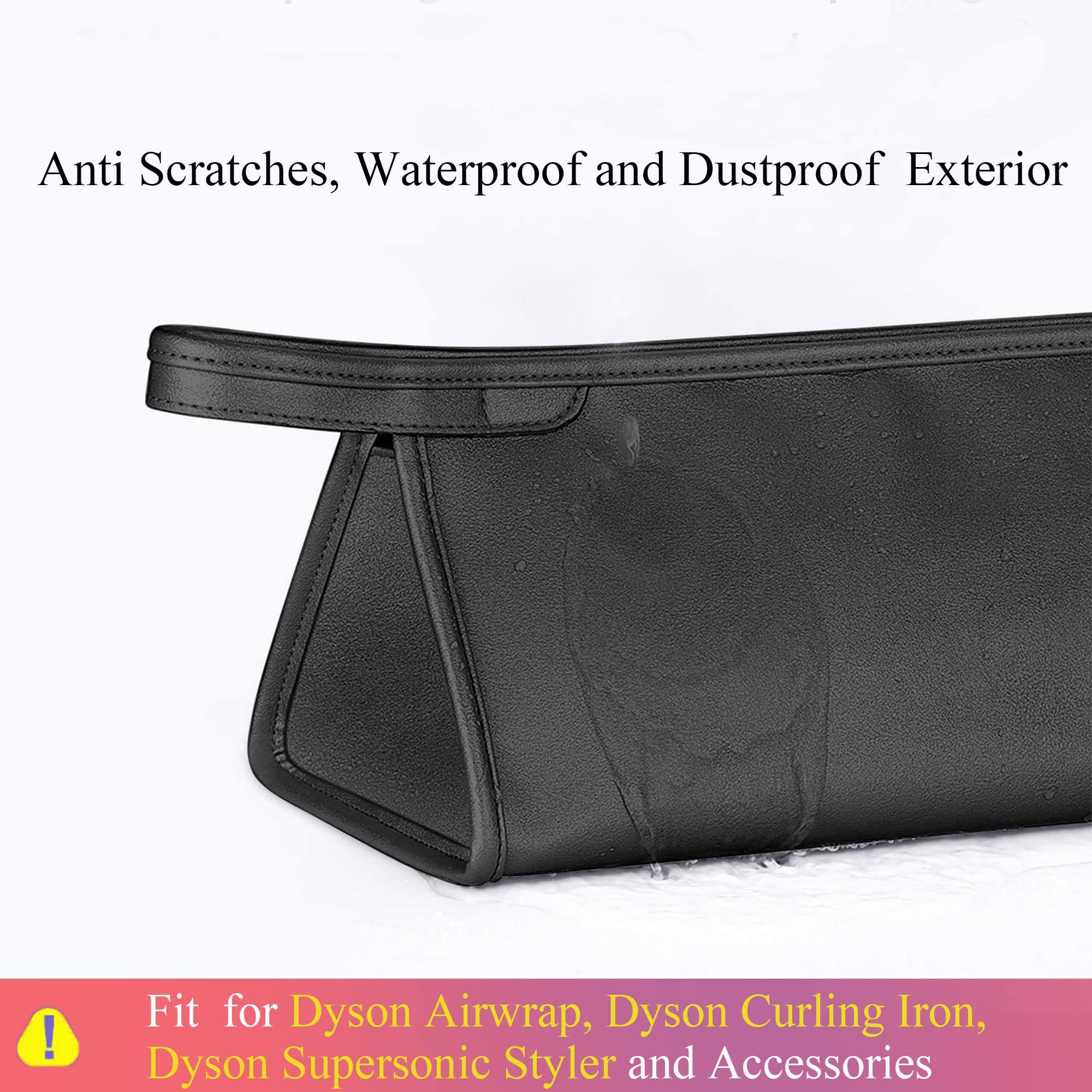 BAGCRAZY Pu Leather Travel Case compact dimensions illustrate space efficiency.