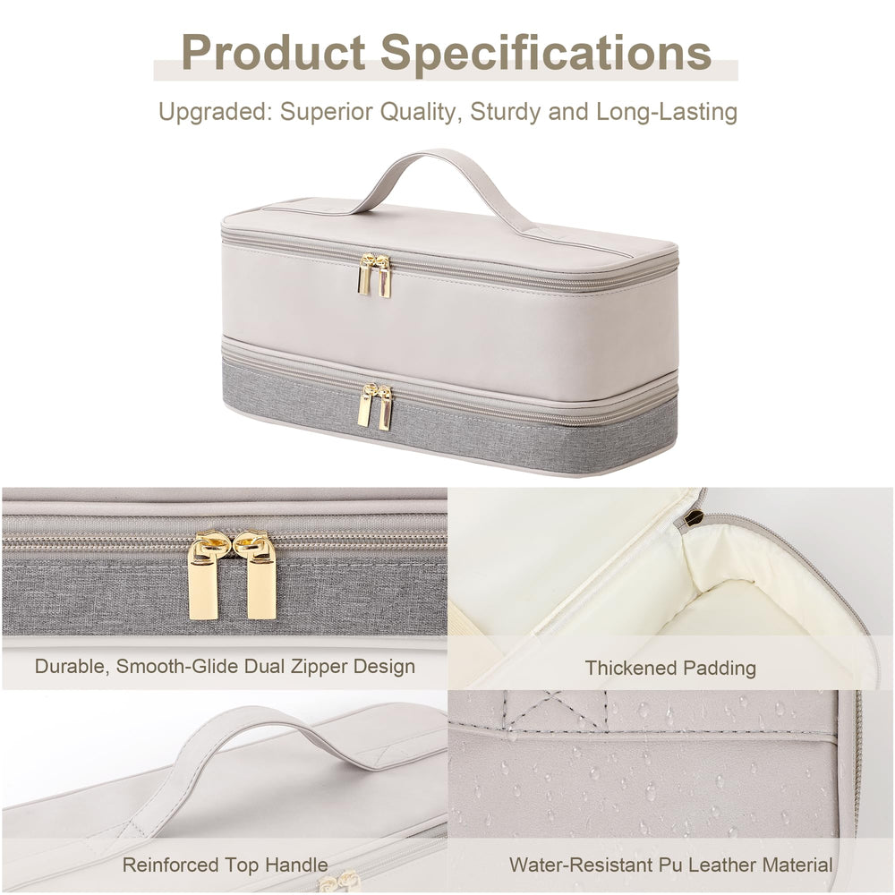 BAGCRAZY Revlon hair dryer storage bag compact travel solution.
