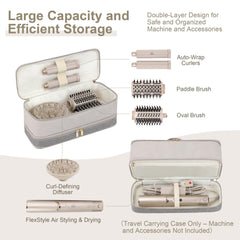 BAGCRAZY Shark FlexStyle carrying case outer material resists scratches and dust.