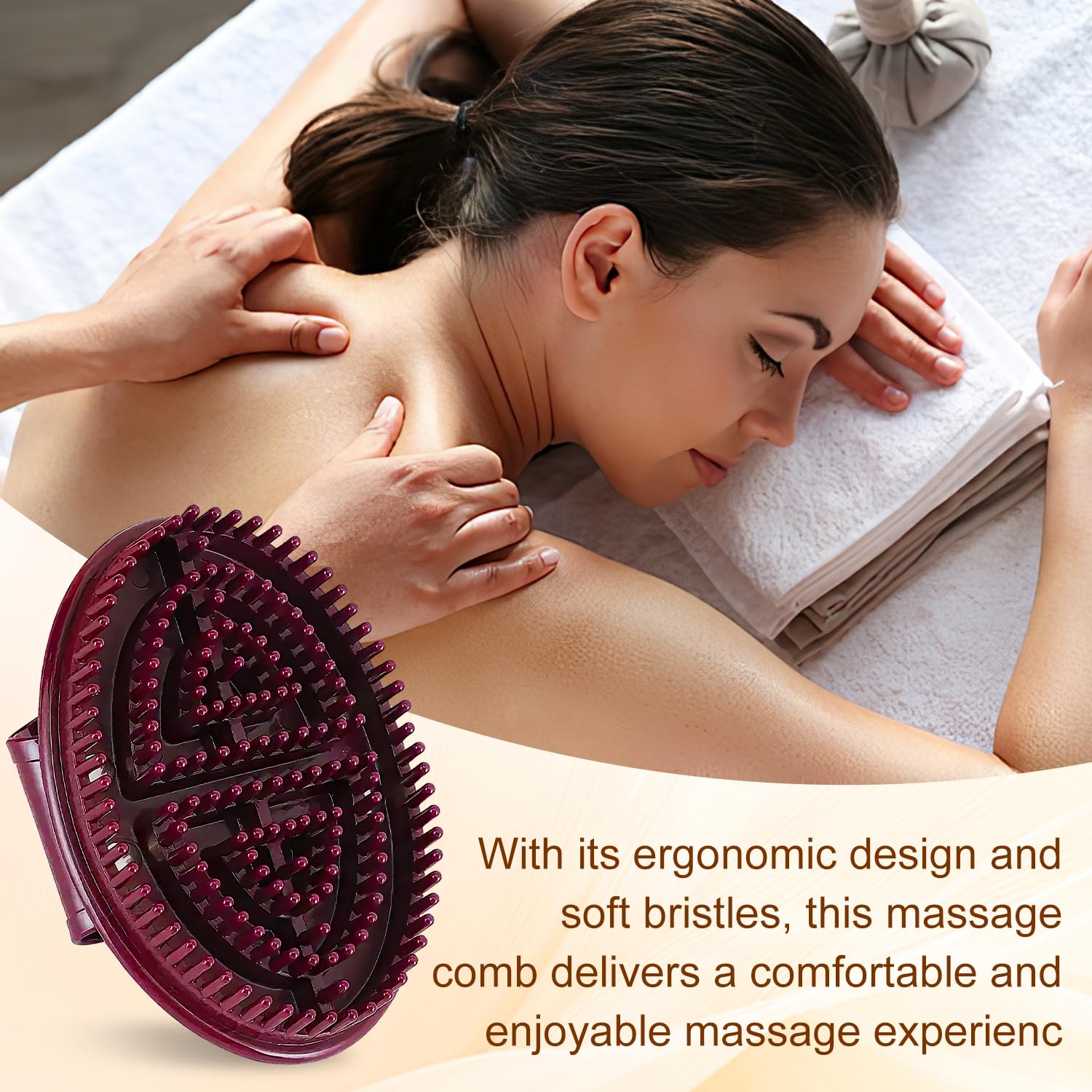 BAGISTES Meridian Brush Massage durable-materials highlight long-lasting performance.