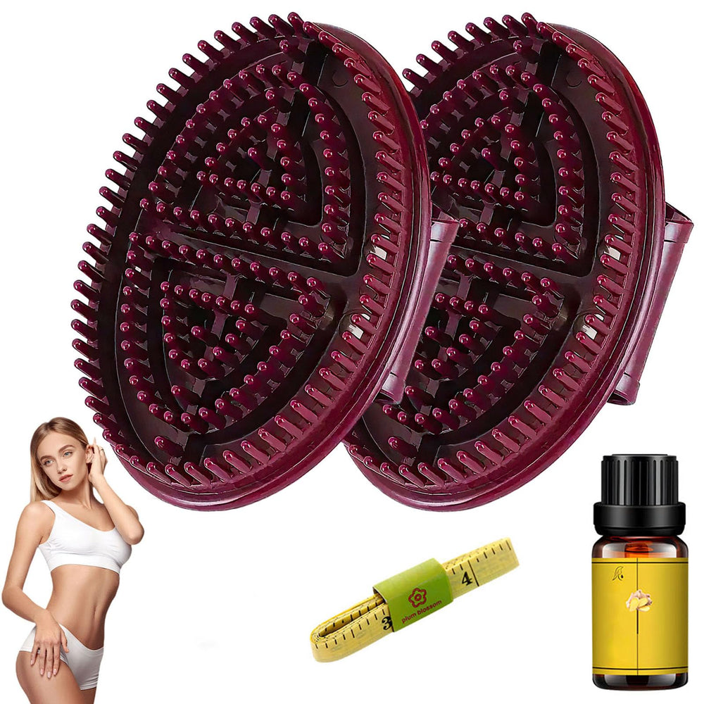 BAGISTES Meridian Brush Massage full-body image for relaxation and circulation.