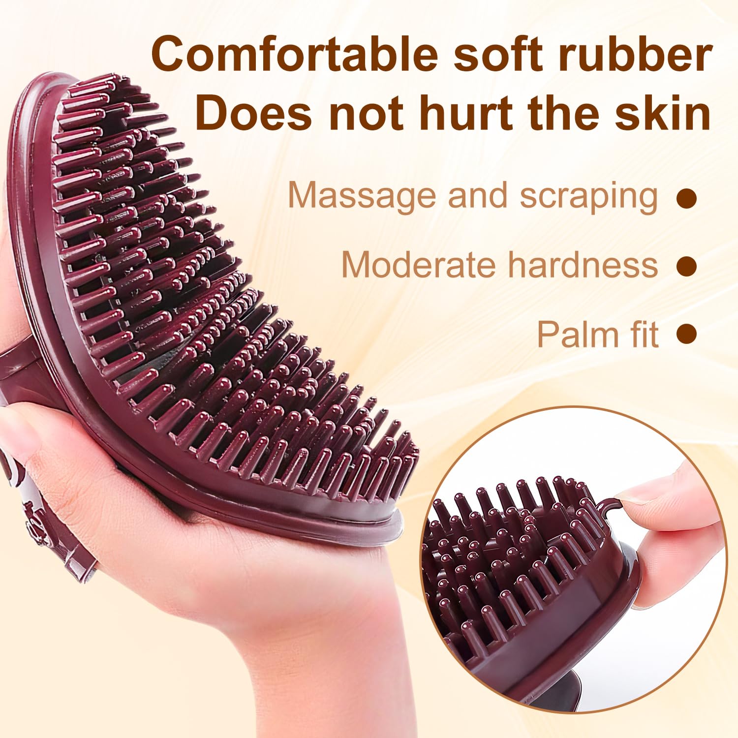BAGISTES Meridian Brush Massage office-use image for convenient wellness.