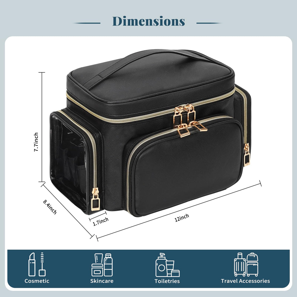Bagmoly waterproof leather material image emphasizes durability and protection during travel