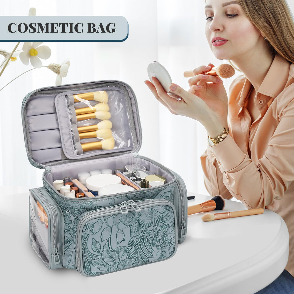 Bagmoly padded design protects cosmetics during transport