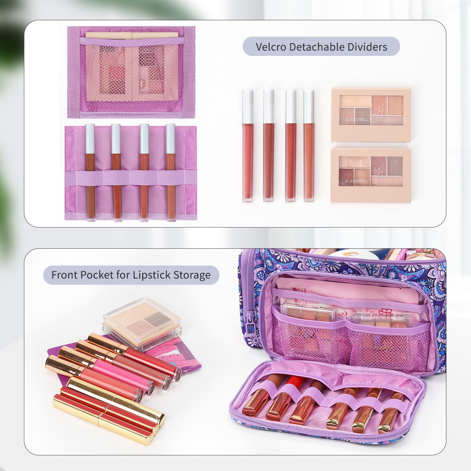 Bagmoly travel bag dividers remove to customize space