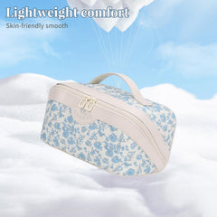 Bagmoly two-pcs makeup bag set fits handbags and weekend trips