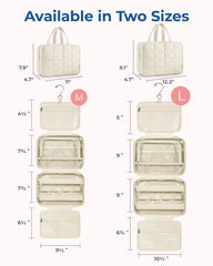 BAGSMART jewelry organizer compartment keeps jewelry secure during travel