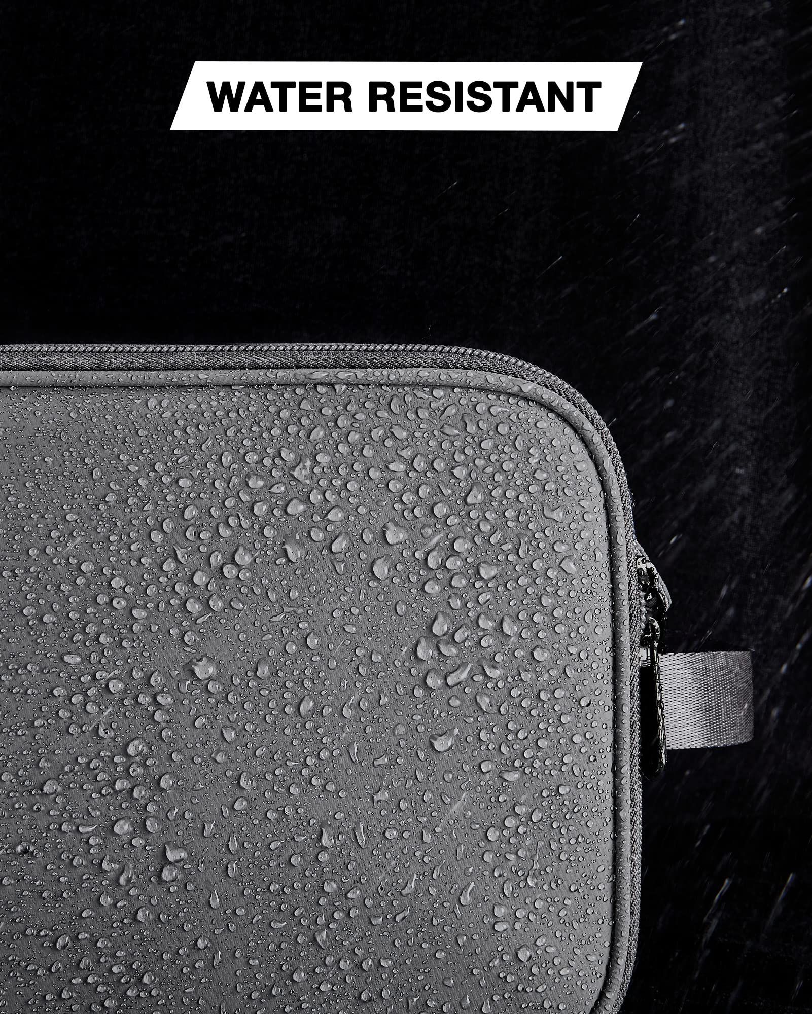 BAGSMART bag works for travel or home use, coordinating grooming and cosmetics.