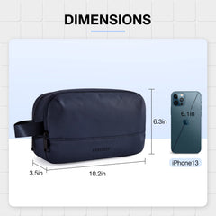 BAGSMART Toiletry Bag inside compartment neatly sorts items for quick access.