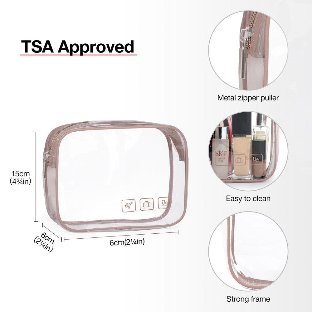 BAGSMART Toiletry Bag interior-elastic-bottles supports upright bottles and quick access