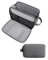 BAGSMART toiletry bag large capacity keeps essentials organized during family trips.