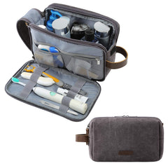BAGSMART Toiletry Bag large capacity keeps toiletries organized during travel