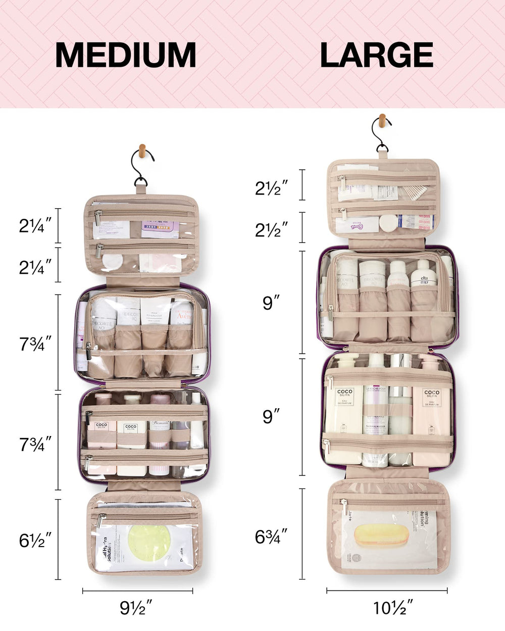 BAGSMART compact design suits overnight, gym, and outdoor trips