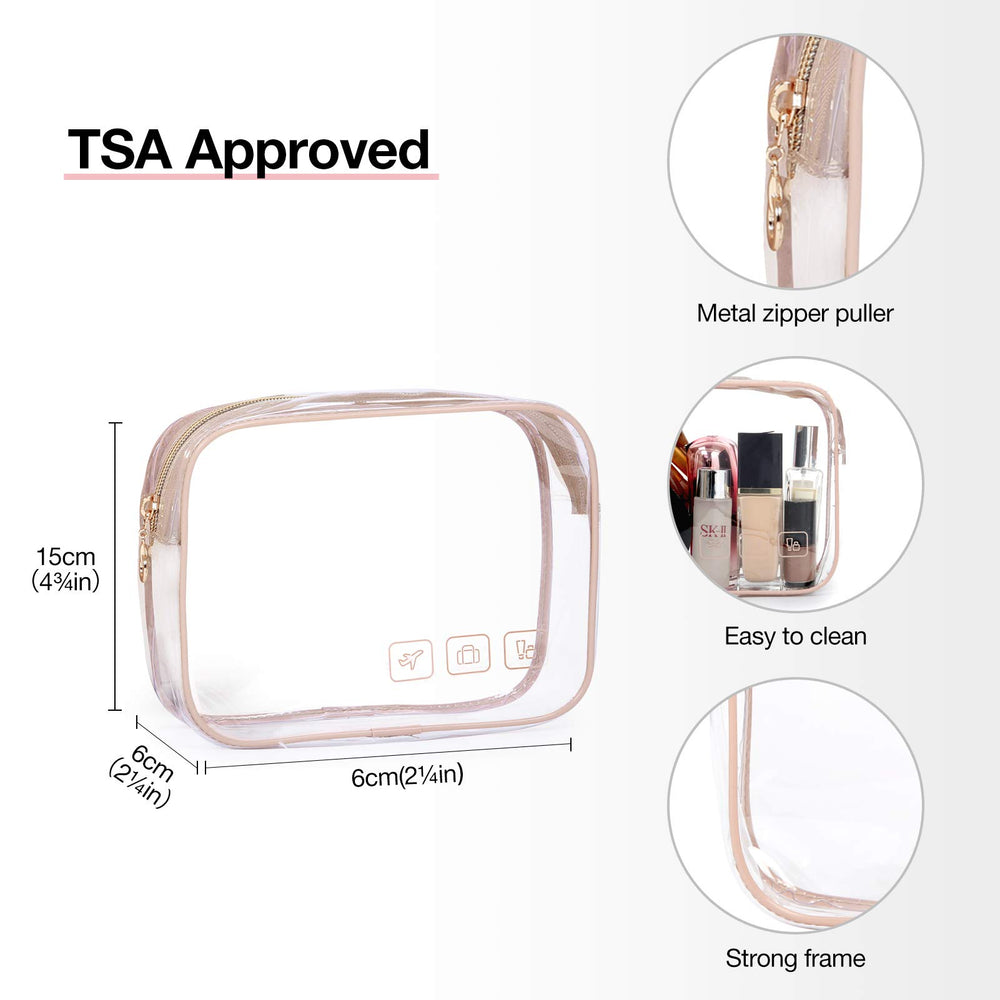 BAGSMART travel-friendly pink organizer for overnight and longer trips.