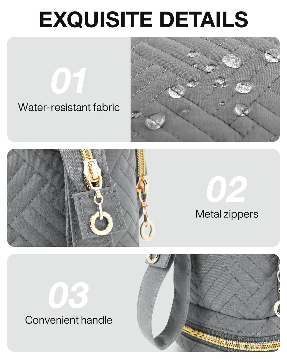 BAGSMART versatile organizer suitable as a travel handbag or gift option