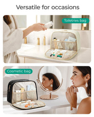 BAGSMART puff material bag shows soft, lightweight carry for travel comfort.