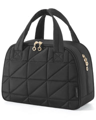 BAGSMART Travel Toiletry Bag wide-open view for quick on-the-go access.