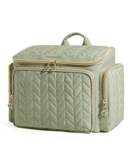 BAGSMART travel toiletry bag wide-opening design for quick access on trips.
