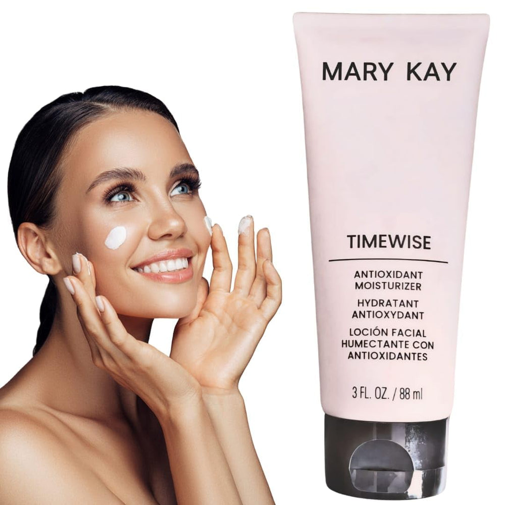 Bagues MK Antioxidant Moisturizing Cream for daily routine enhances even tone and radiance.