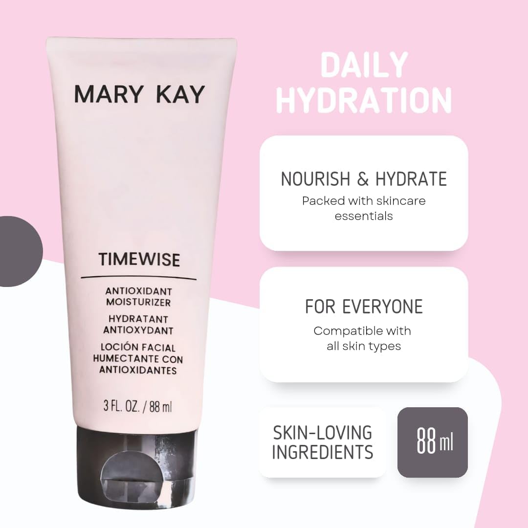 Bagues MK Antioxidant Moisturizing Cream texture appears lightweight and fast-absorbing on skin.