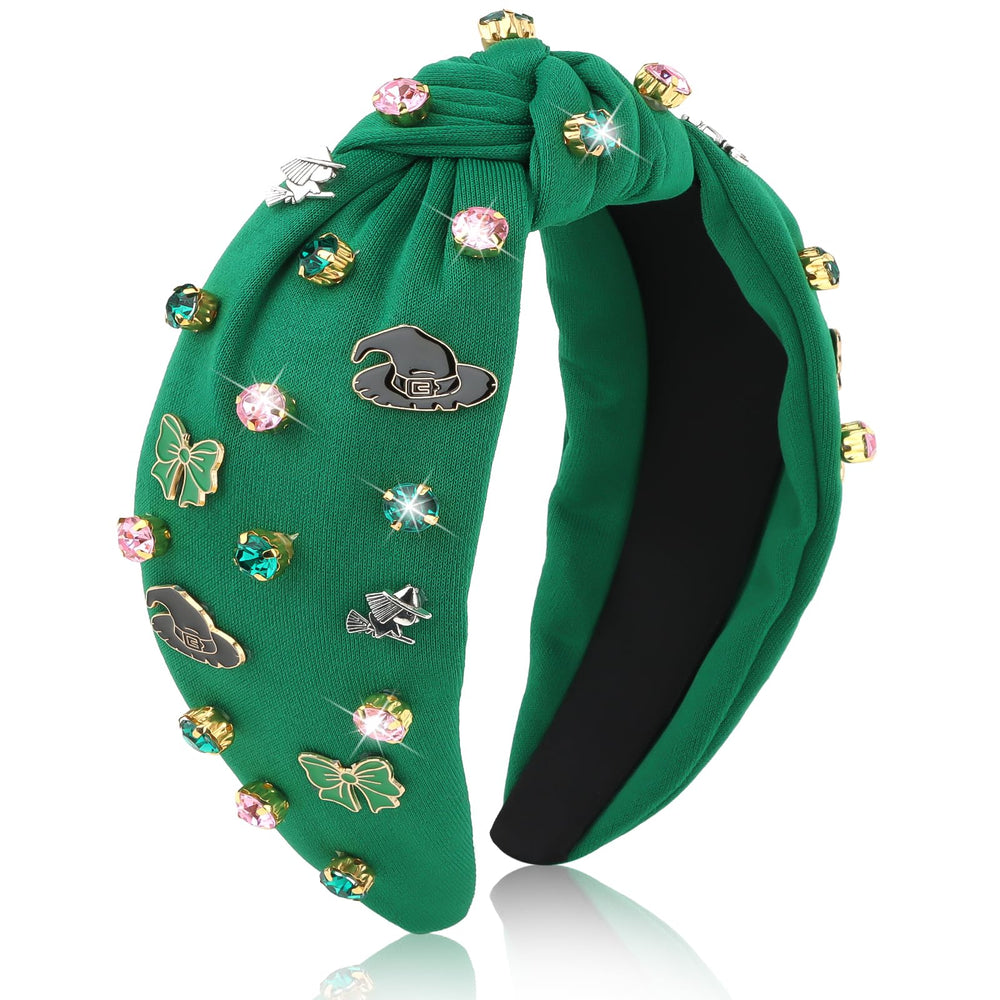 BAHABY knotted headbands feature wicked design for festive Halloween style.