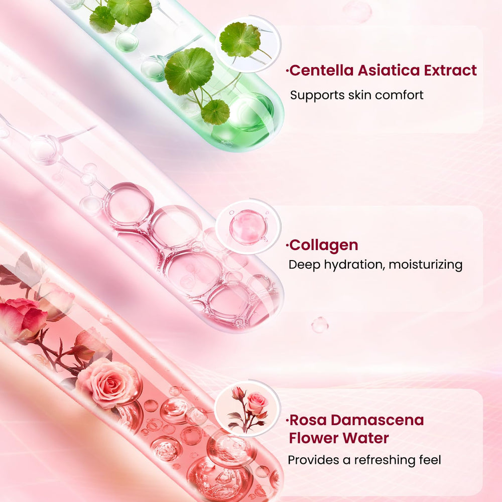 baioribe Qu𝖆𝖘Bio-Collagen gel texture provides cooling hydration