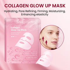 baioribe Qu𝖆𝖘Bio-Collagen Sheet Mask delivers deep hydration overnight