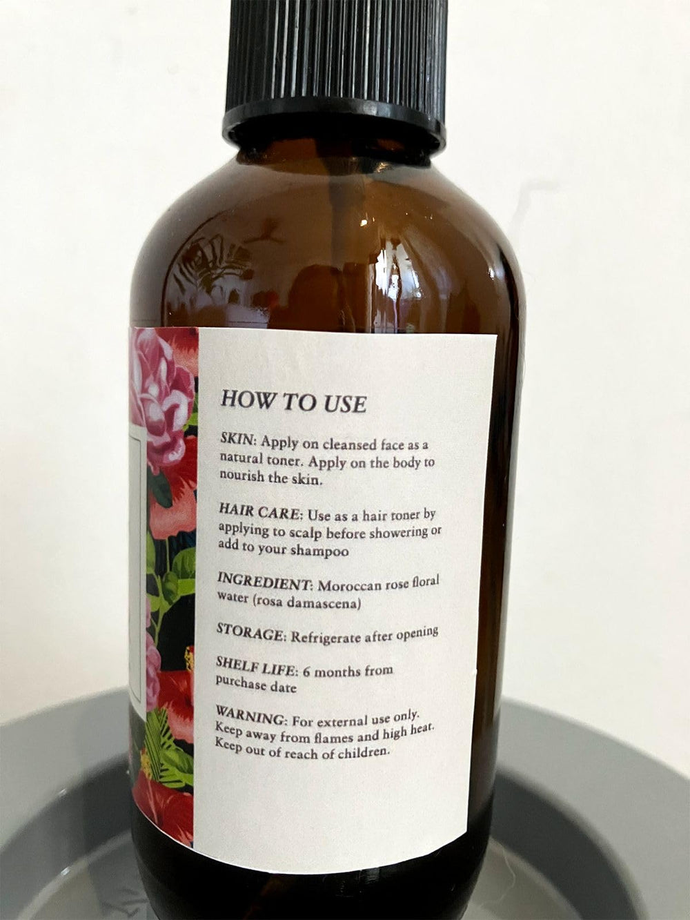 Baja Basics post-workout rose water refresh for quick revival