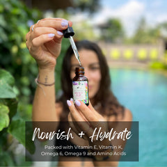 Baja Basics prickly pear seed oil ingredients highlight vitamins E and K for nourishment.