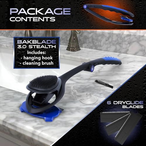 baKblade 3.0 multi-angle extendable handle adapts to your back contours