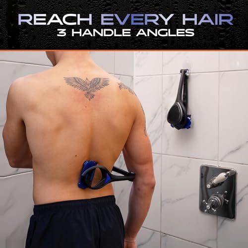 baKblade 3.0 wet-dry use enables grooming in shower or post-workout