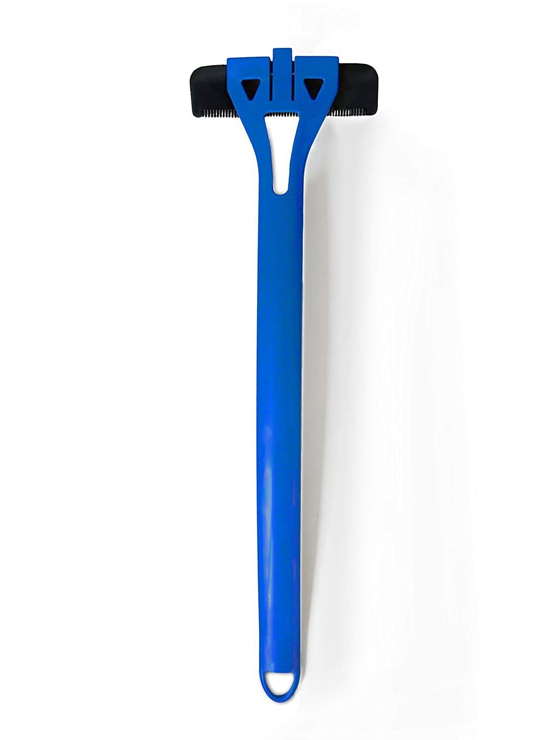 baKblade back shaver use—wet or dry performance on body areas.