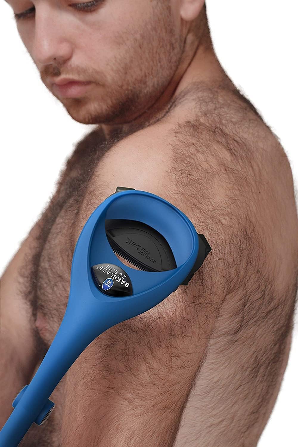 BAKBLADE scrubbing sleeve attachment adds exfoliation and skin prep benefits.