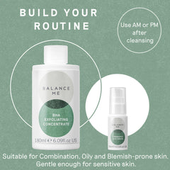 Balance Me kanuka oil ingredient swatch highlighting antibacterial support.