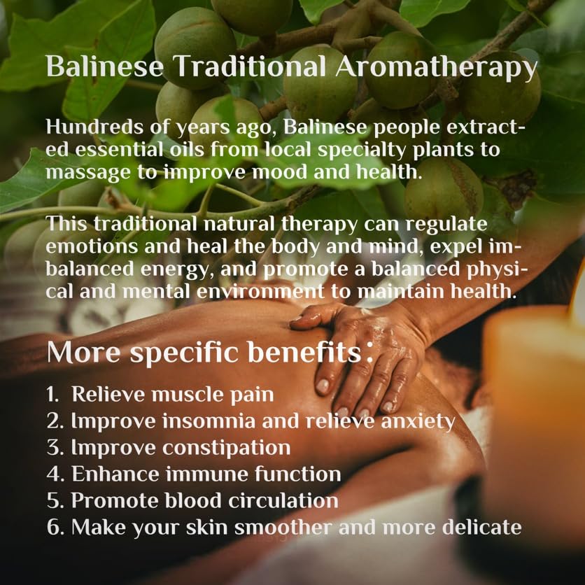 Bali Aga Kemiri Oil texture image conveying lightweight, fast-absorbing formula