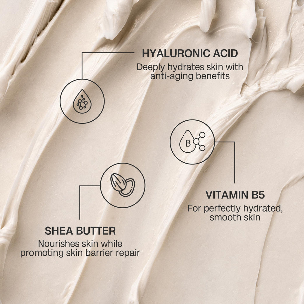 Bali Body Gradual Tanning Butter application demonstrates smooth, even coverage