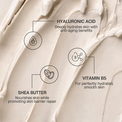 Bali Body Gradual Tanning Butter application demonstrates smooth, even coverage