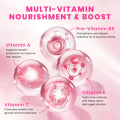 Bali Secret no-rinse serum bottle beside wash basin.