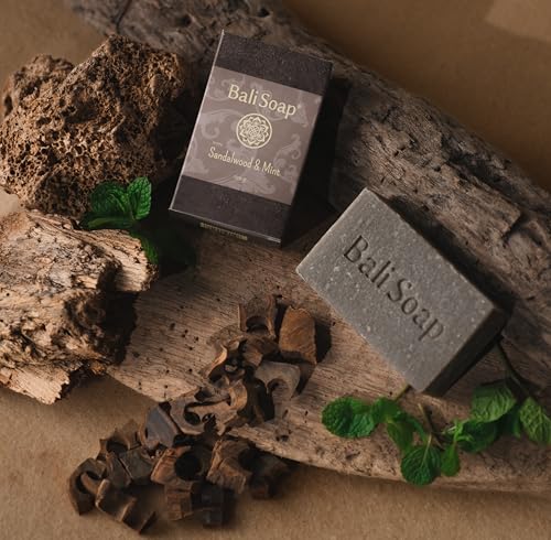 Bali Soap Masculine Collection agarwood-spice bar—woody spice aroma enhances shower ritual.