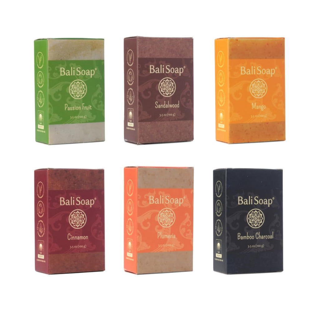 Bali Soap bamboo charcoal bar close-up, purifying cleanse for a fresh start