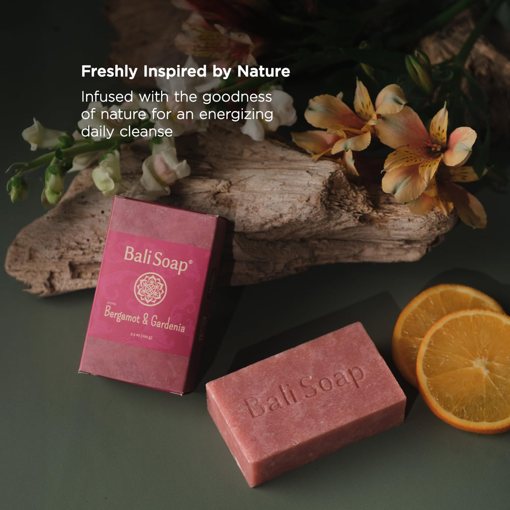 Bali Soap Feminine Collection vegan cruelty-free seal, eco-friendly cleansing option.