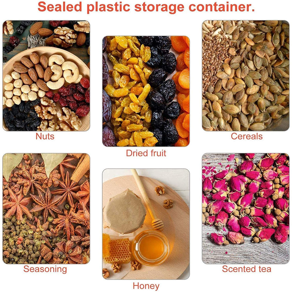 BallHull amber jar full-packaging shows six jars with lids for convenient storage.