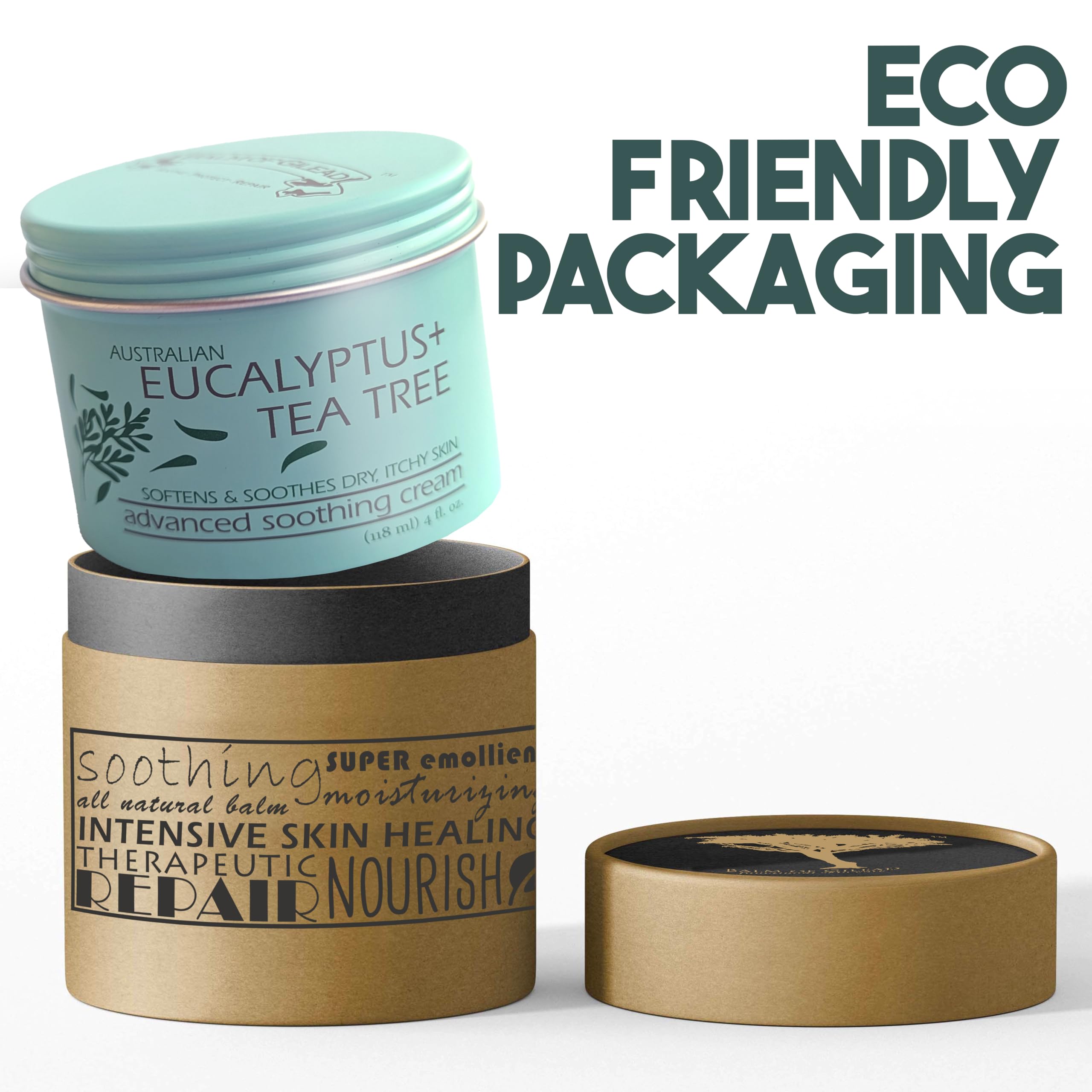BALM OF GILEAD foot-cream nourishing blend supports soft, smooth heels.